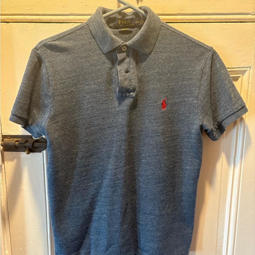 Polo by Ralph Lauren Men's Blue Polo Shirt